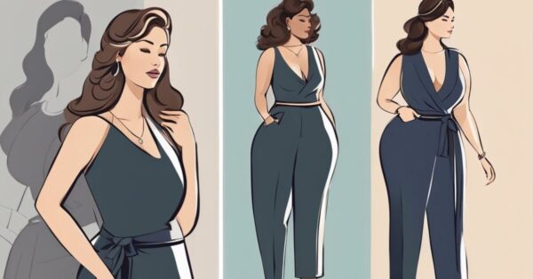 fashion tips curvy flat tummy